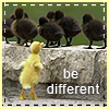 be different